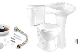 SALA DE BAÑO 30CM MAS KIT DE INSTALACION